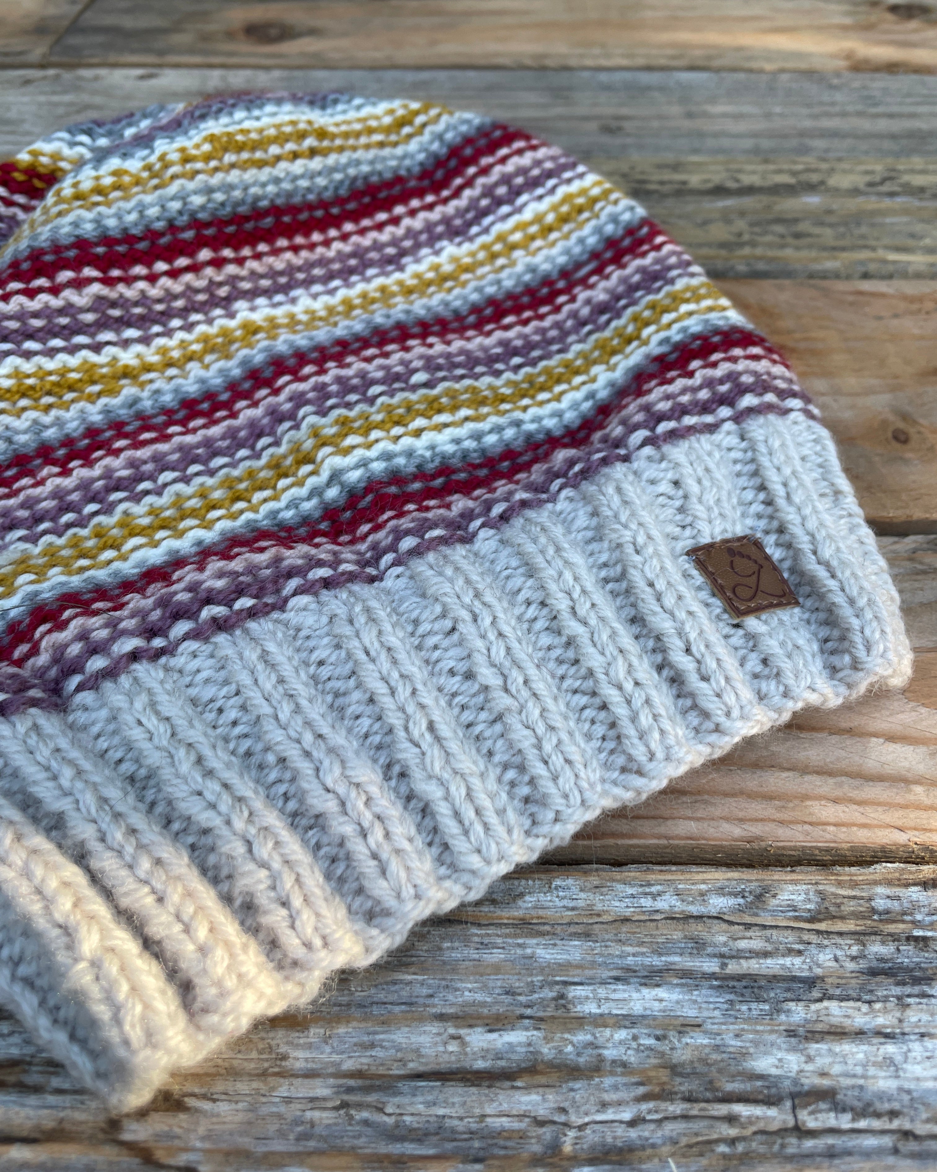Slouchy Merino Beanie