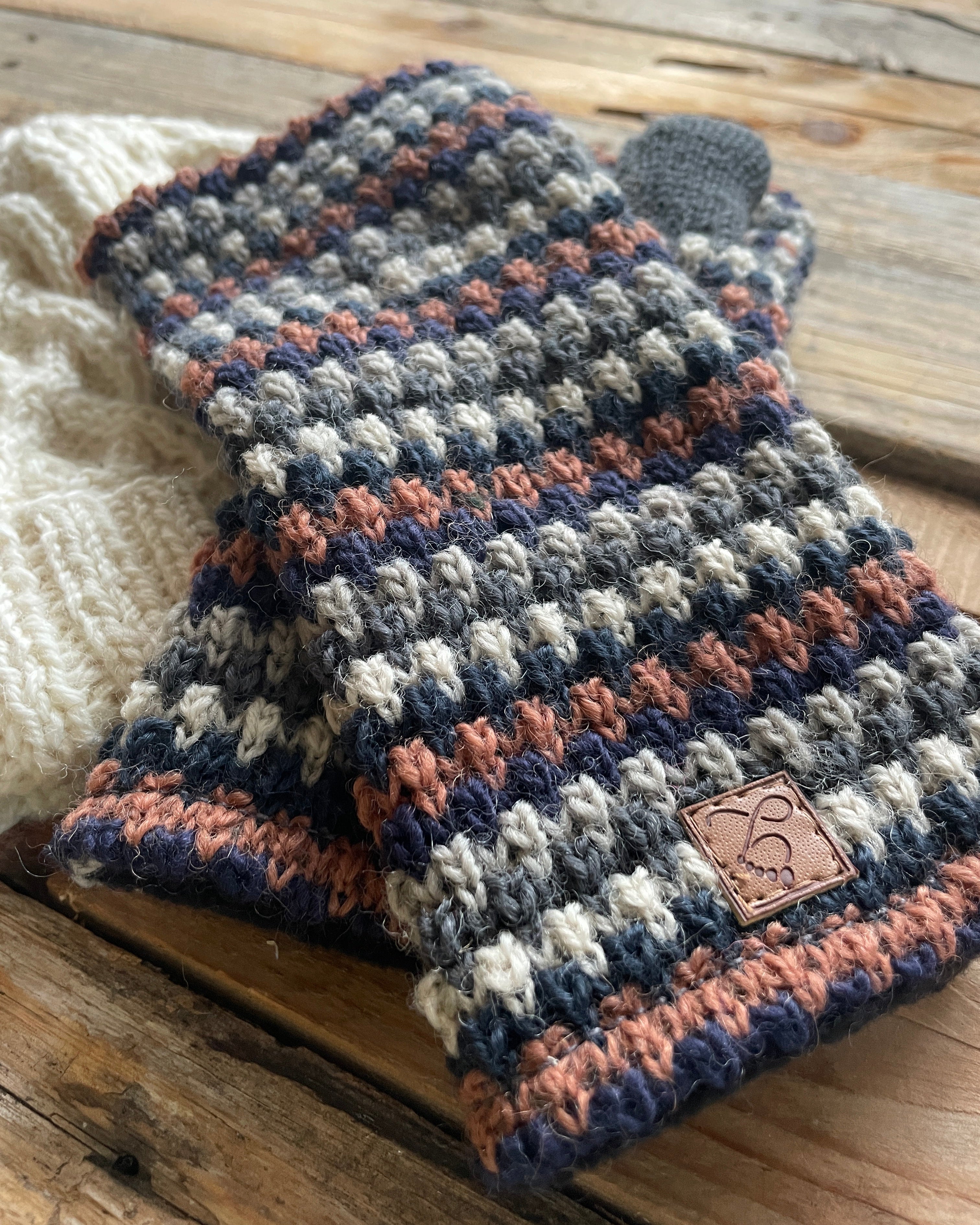 Multi Colour Wristwarmers - Fleece Lined