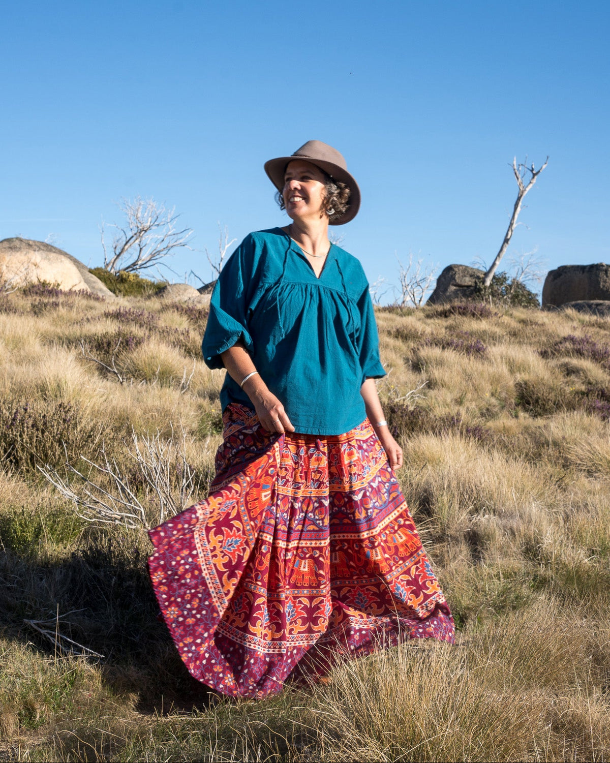 Gypsy Shirt Teal 4