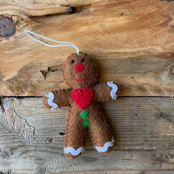 Gingerbread people - Tree Decoration