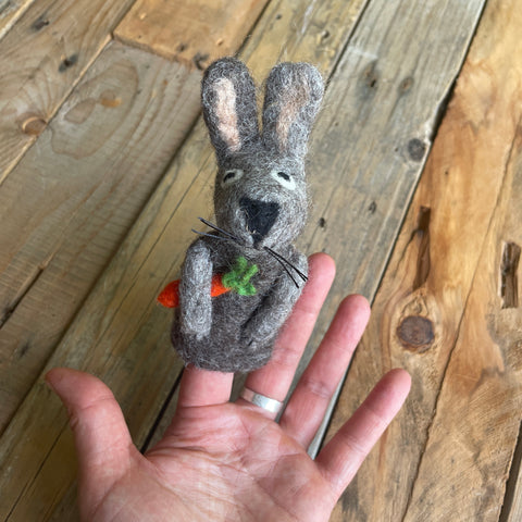 Brown Rabbit - Finger Puppet
