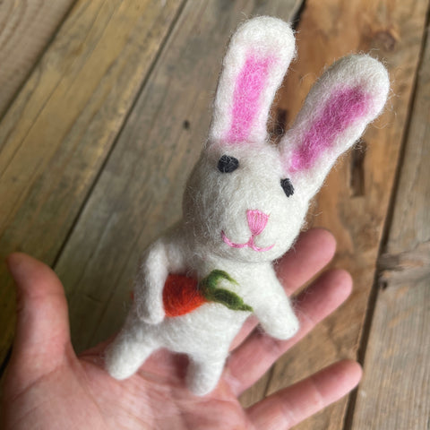 White Rabbit - Finger Puppet
