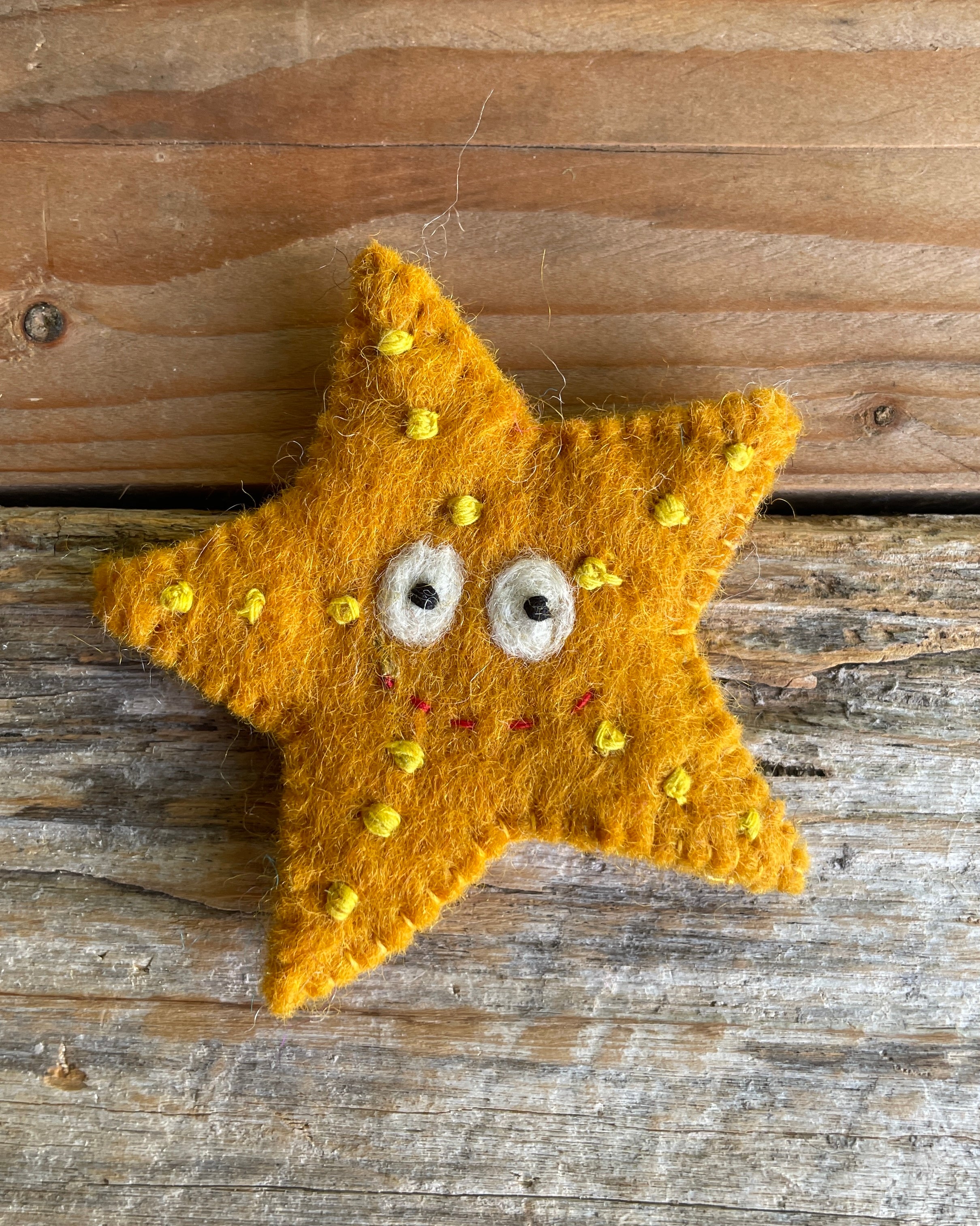 star fish finger puppet