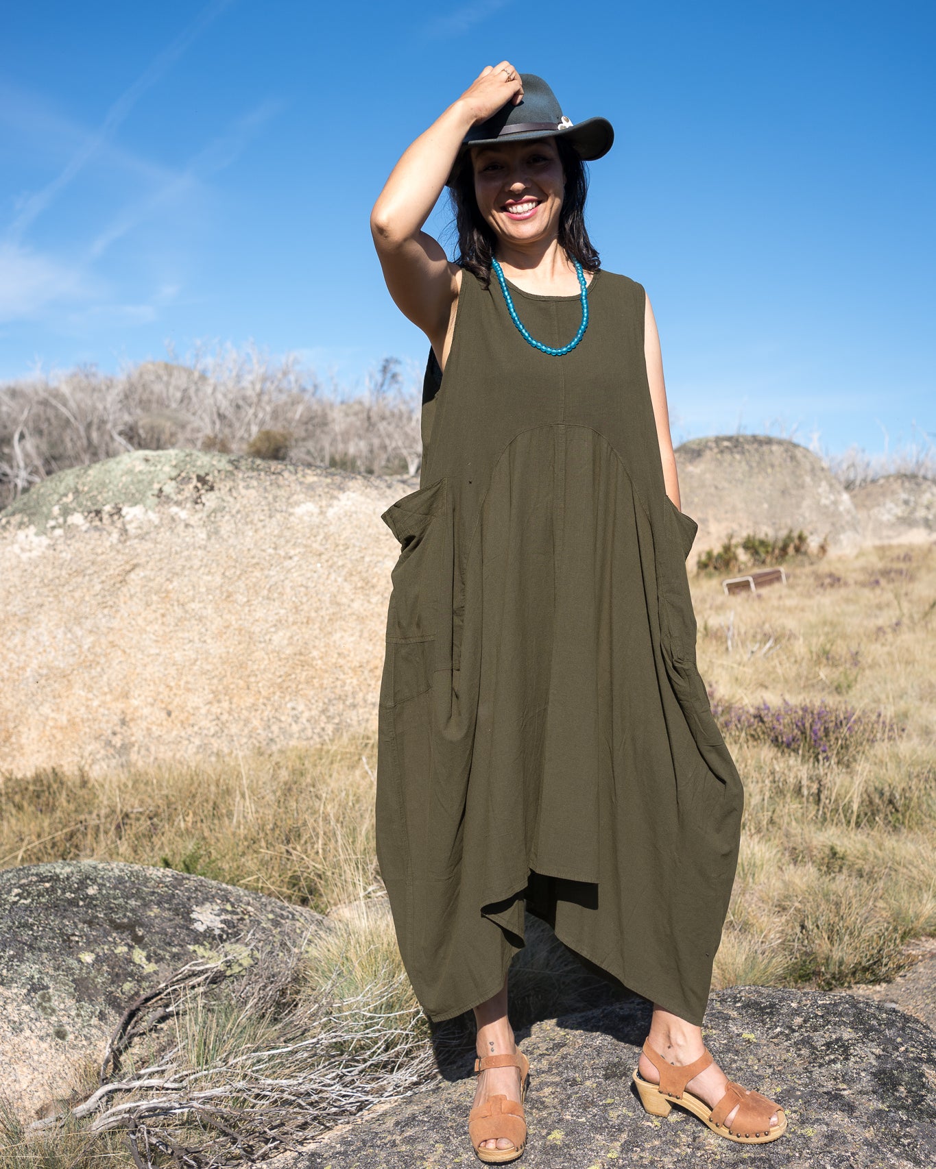 Khaki Emily Dress 2