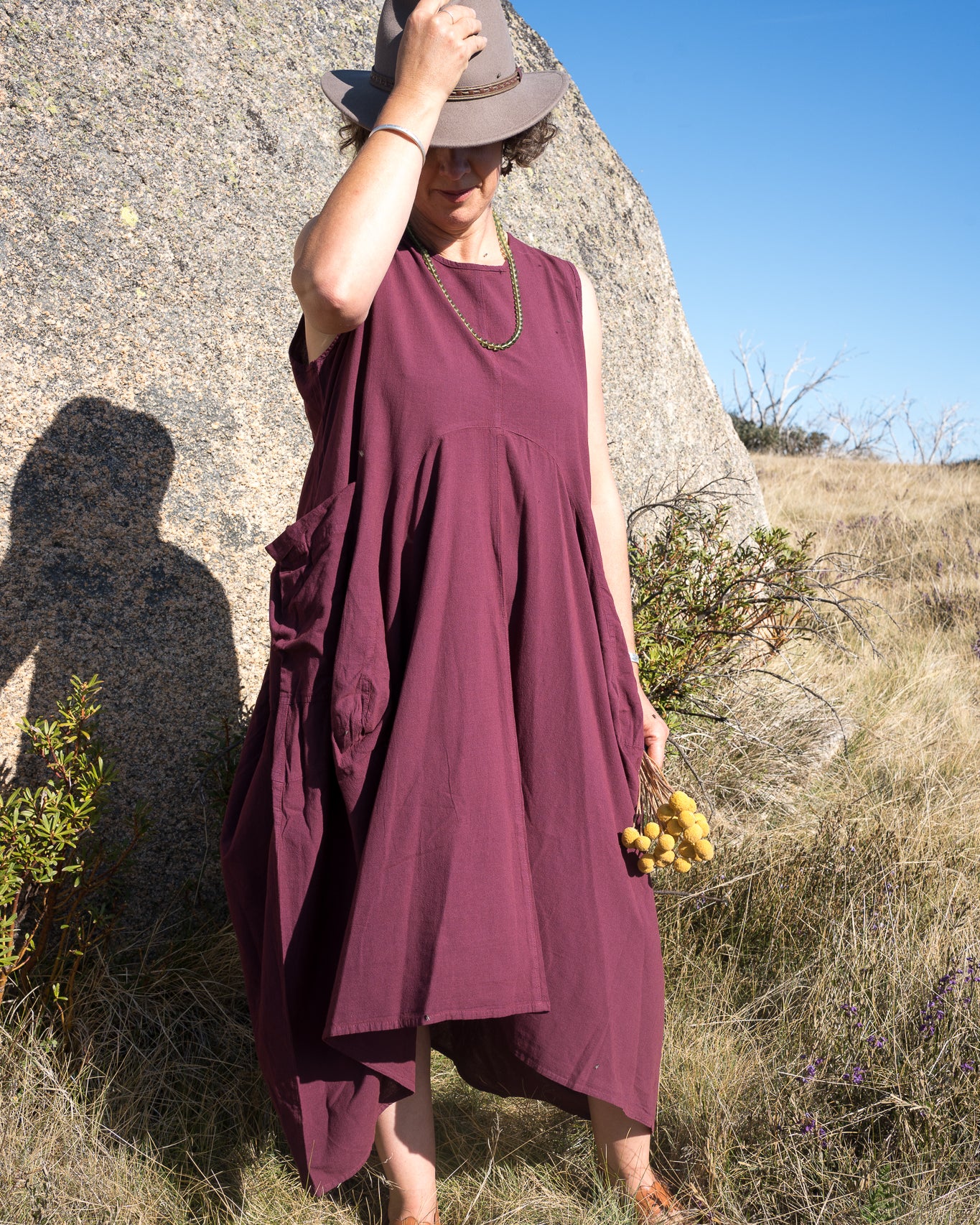 Merlot Emily Dress
