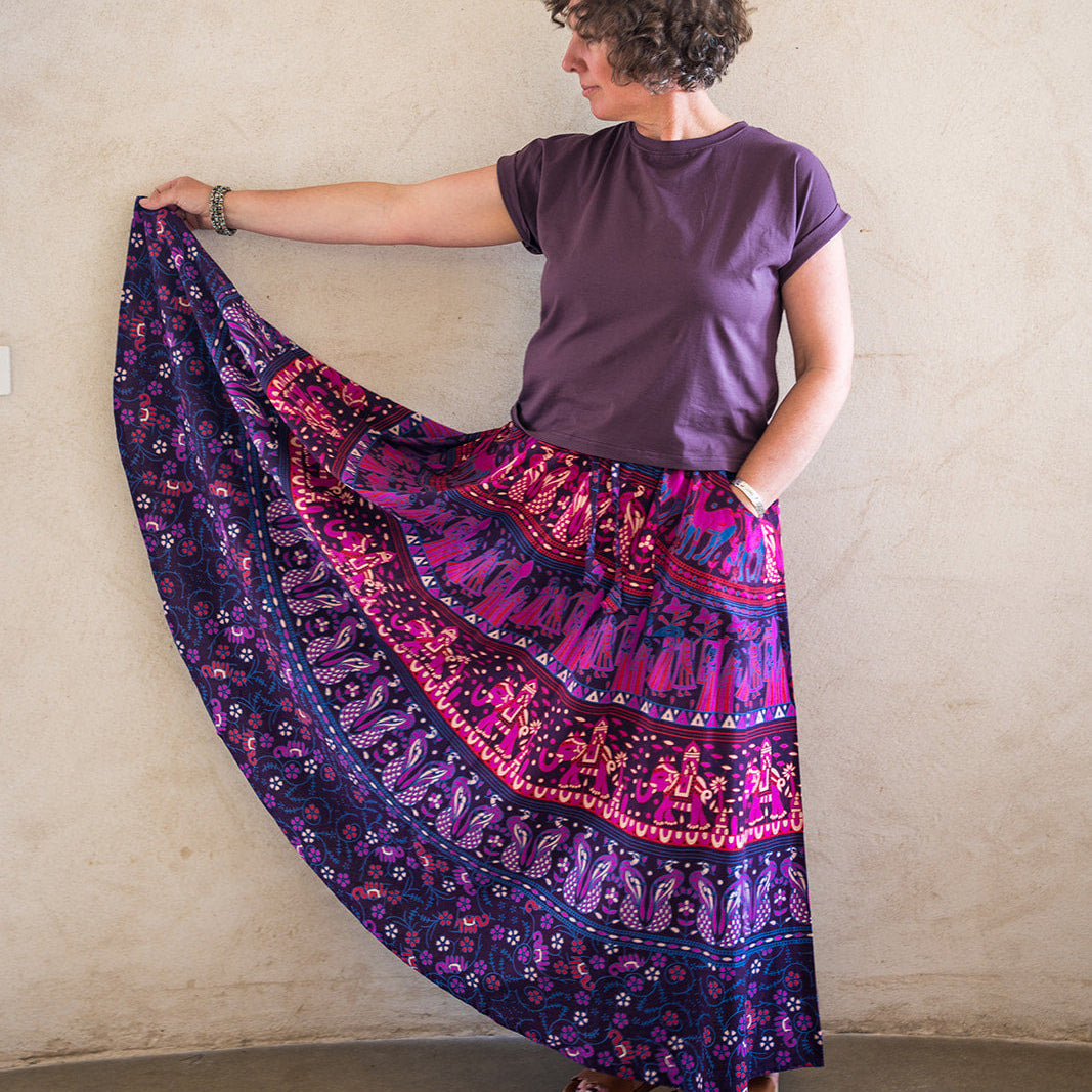 SkyGypsies-MaxiSkirt-Purple