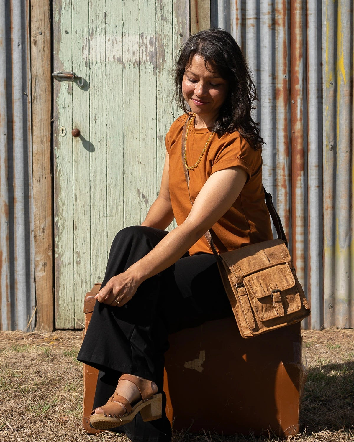 Leather bag dakota