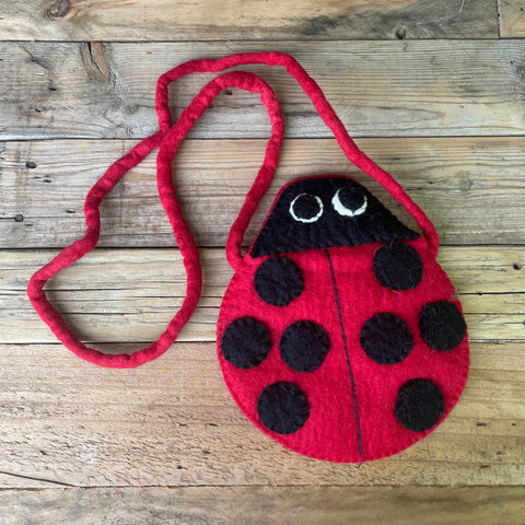 Lady Bug - Felt Bag