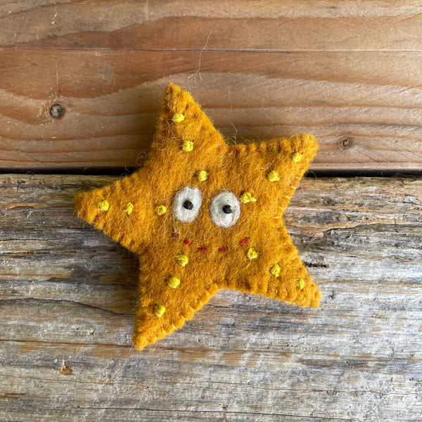 star fish finger puppet