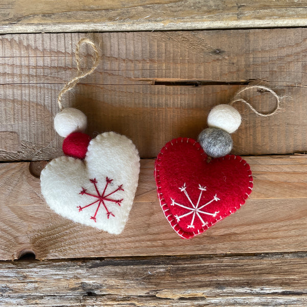 Christmas Heart - Tree Decoration