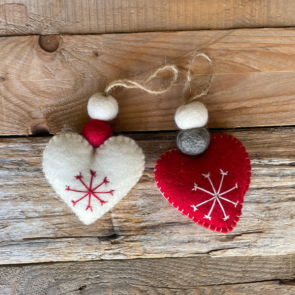 Christmas Heart - Tree Decoration