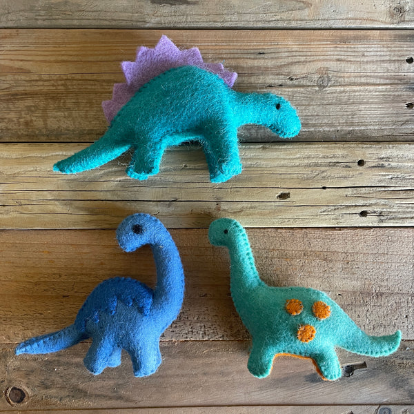 Blue Dinosaur Set