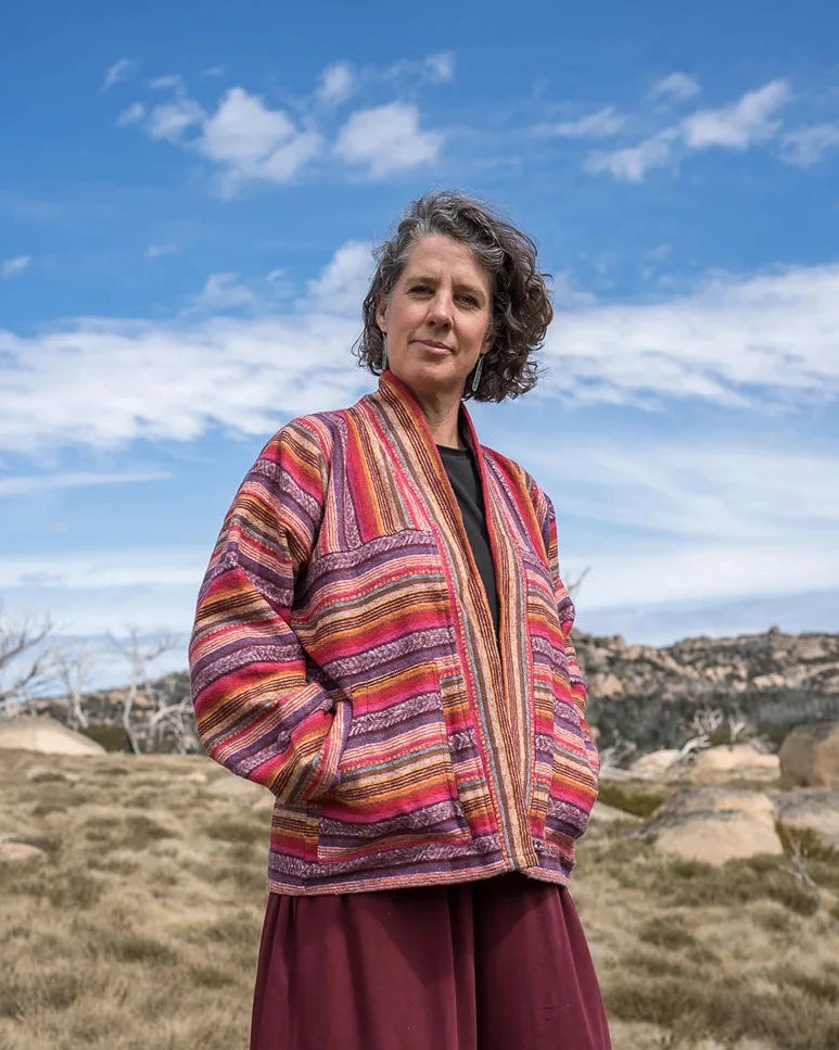 Sky Gypsies - Red Boxy Jacket