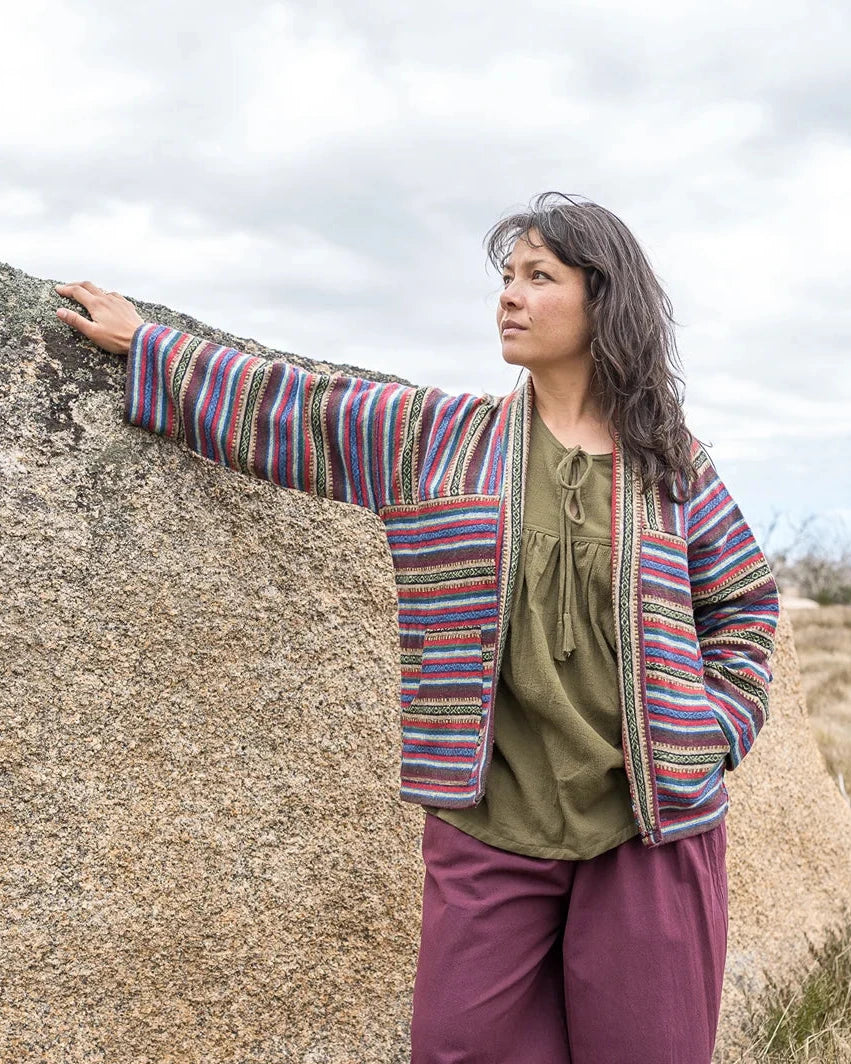 Bosy Jacket in Berry