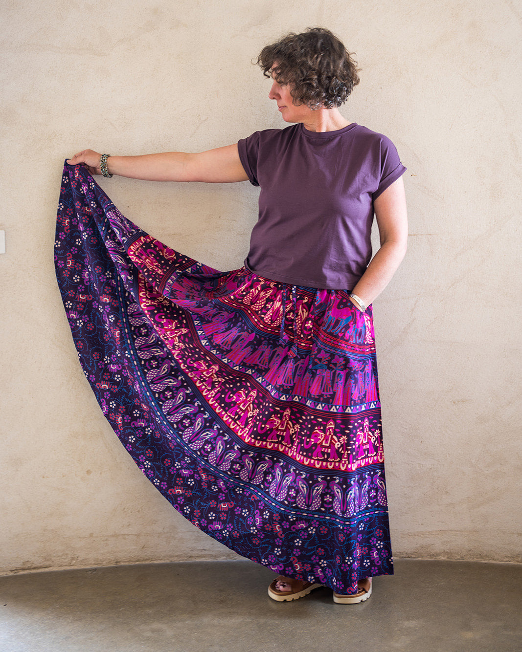 SkyGypsies-MaxiSkirt-Purple