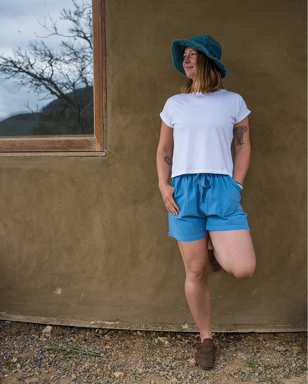 Sky Gypsies Everyday Tee White Standing