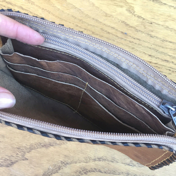 Stitched Leather Wallet