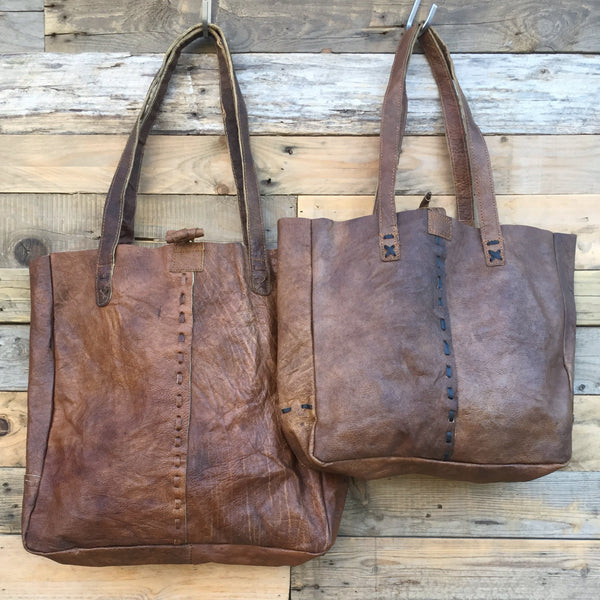 Molly Leather Tote Bag